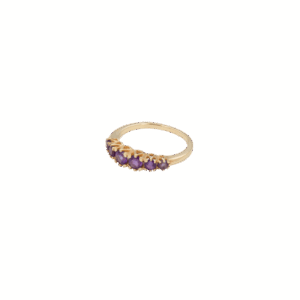 Anna Ring Amethyst 14K