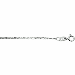 figaro 1,6 mm zilver wit