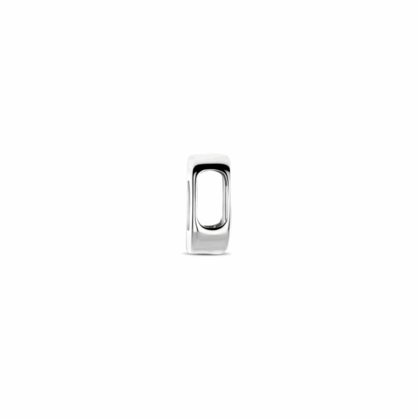 hanger letter "D" zilver gerhodineerd