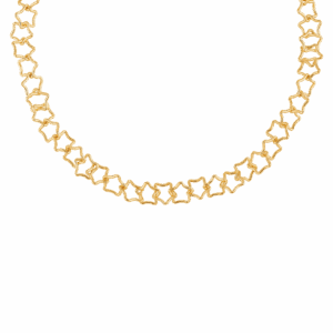 Linked Chunky Stars Necklace